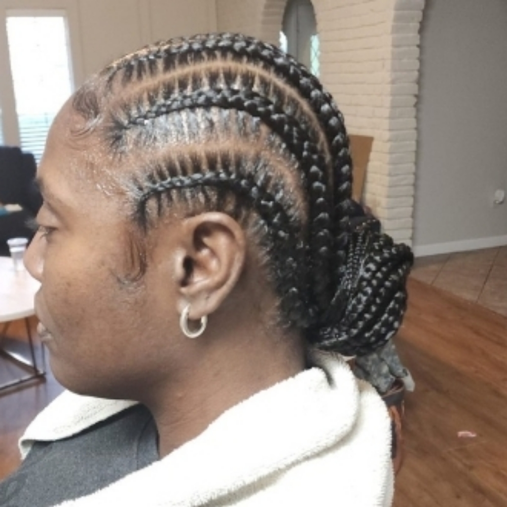 Feedin /stitch at Braids By Kionna in Plano, TX