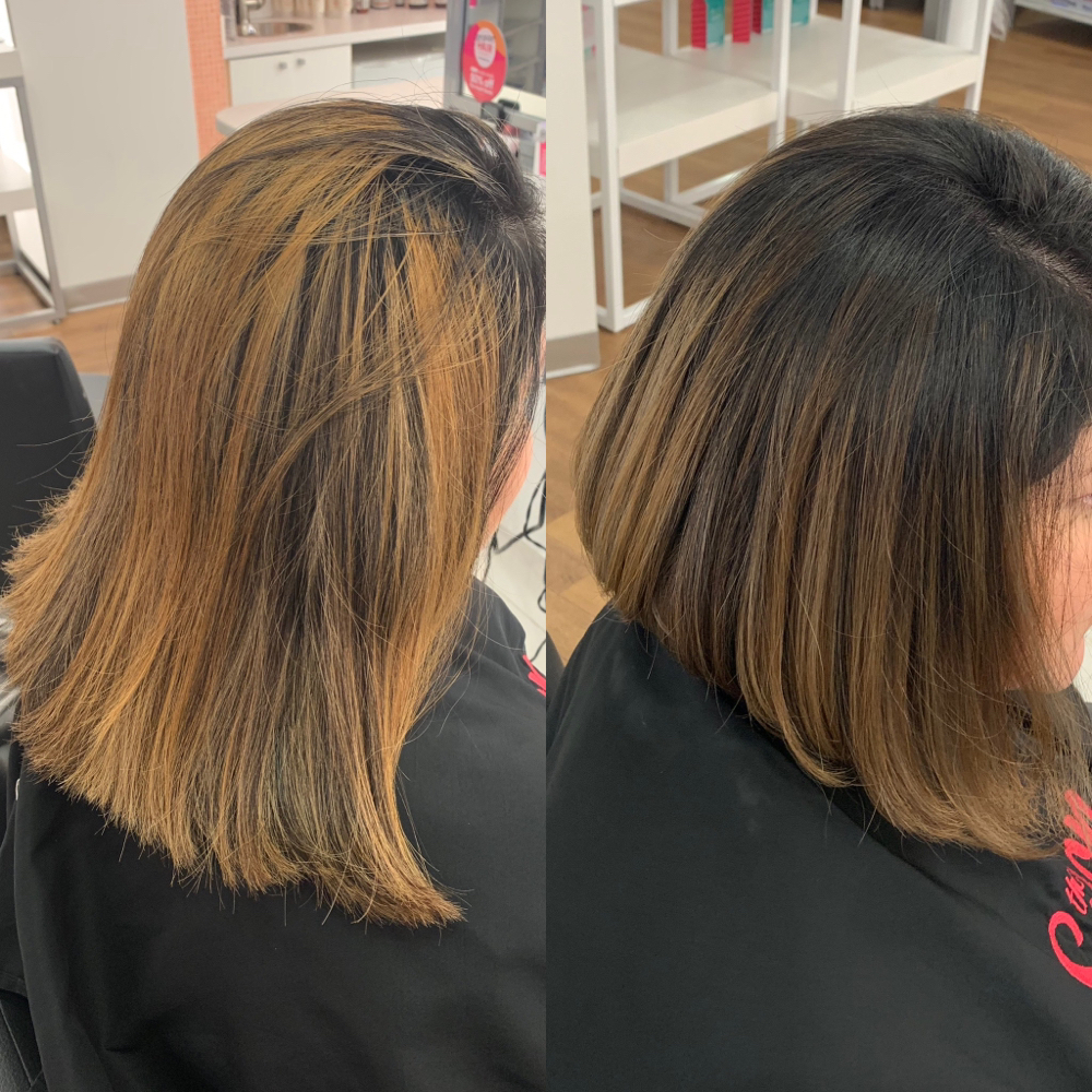 Hair Cut at Crowned in Anderson, SC