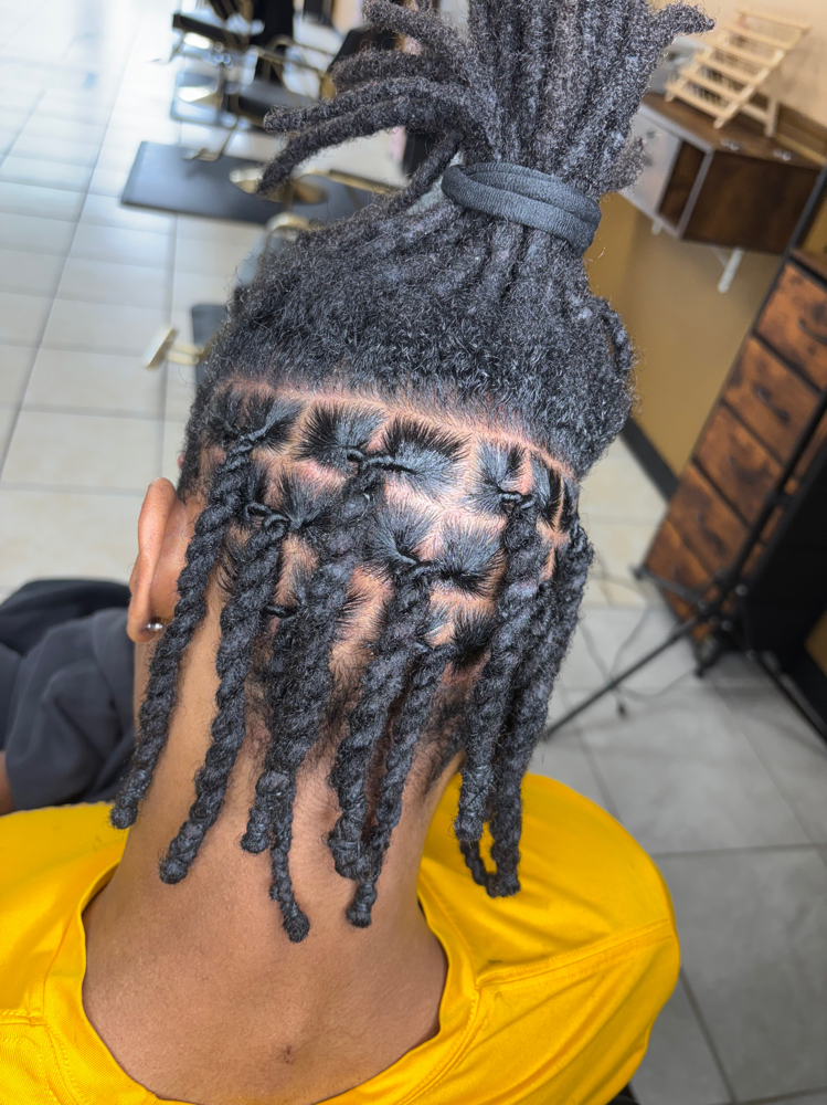 Two Strand Twist at Queen Of Diamond Locs in Detroit, MI