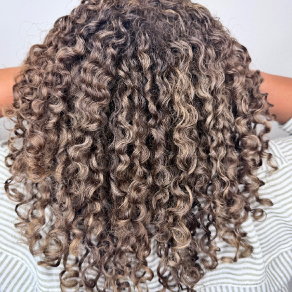 Curly Cut at Purple Strand Beauty Salon in Las Vegas, NV