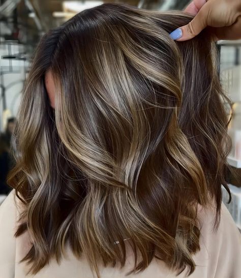 Balayage Color And Blowdry