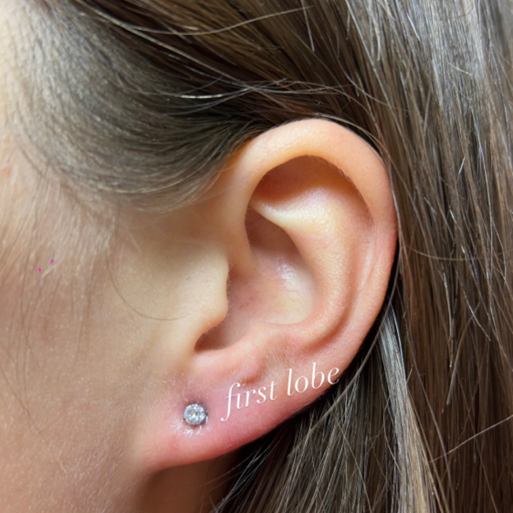 Lobes= 2 Piercings at Tattoo Tech in Moraine, OH