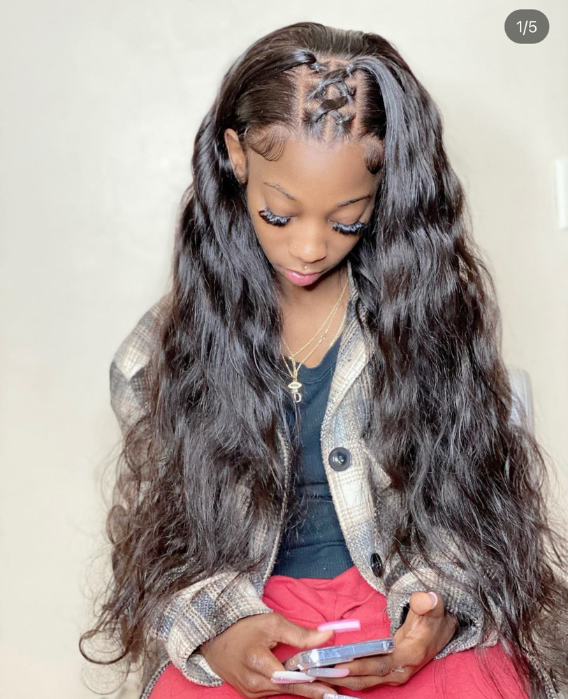 Lace Wig Style (no Maintenance)