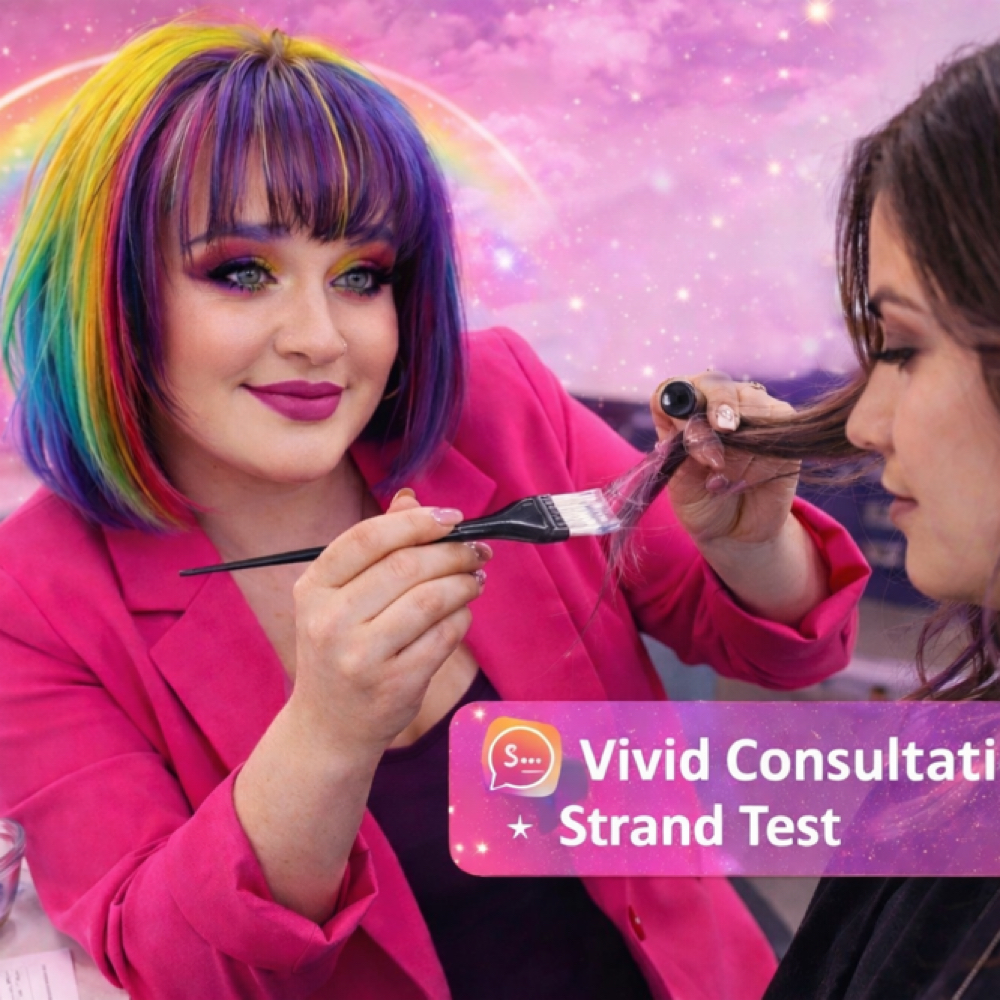 💬 Vivid Consultation + Strand Test at ColorByNidiaNicole in Longview, TX