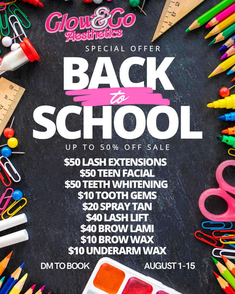 BACK TO SCHOOL