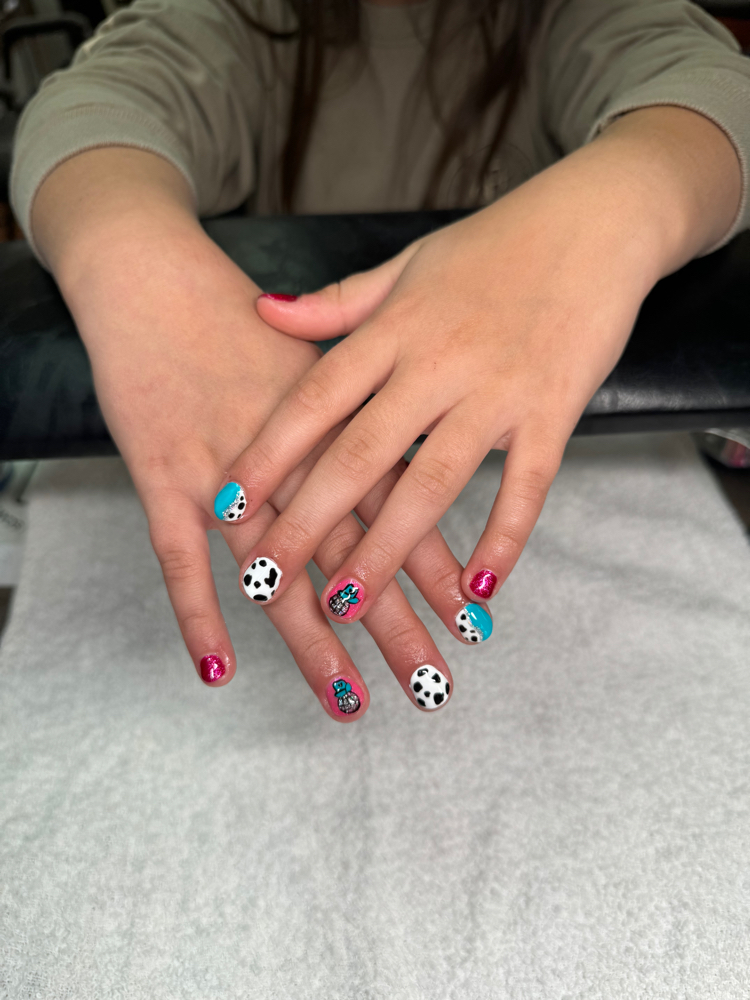 kids mani/pedi