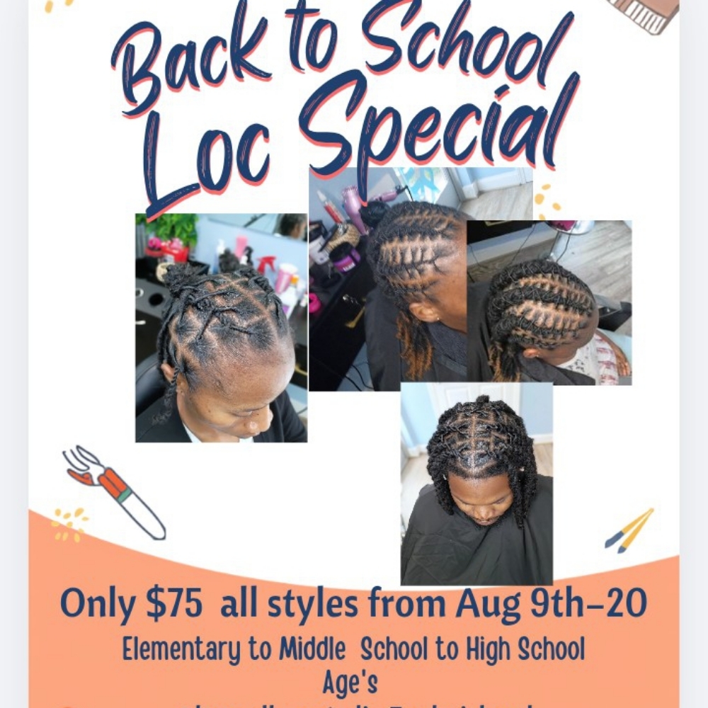 Back To School Special at LOCANDLOVESTUDIO in Frederick, MD