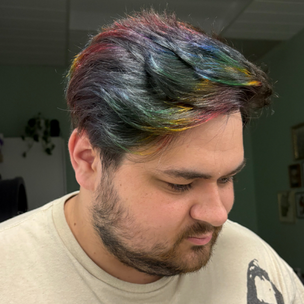 Cutting at Sage Salon in Cary, NC