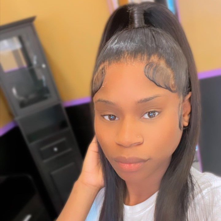 Half Up/Down Quickweave at BeYoutiful Beauty Barr in Houston, TX