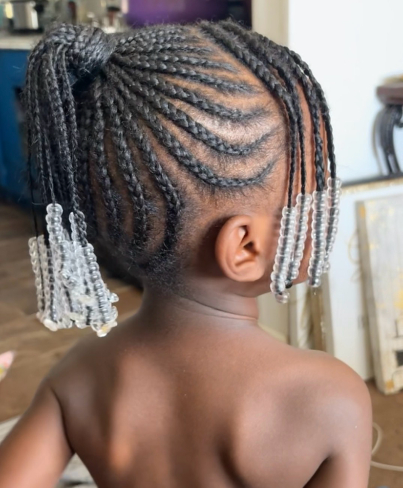 Little Girl Braids at 🏆🎀Dolls Way Salon 🎀🏆 in Wichita, KS