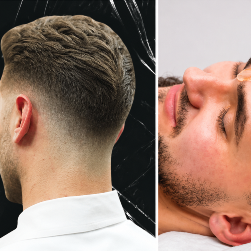 𝐑𝐄𝐆𝐔𝐋𝐀𝐑 𝐅𝐀𝐃𝐄 & 𝐖𝐀𝐗 at Habibi Haircuts Barbershop in Cedar Park, TX