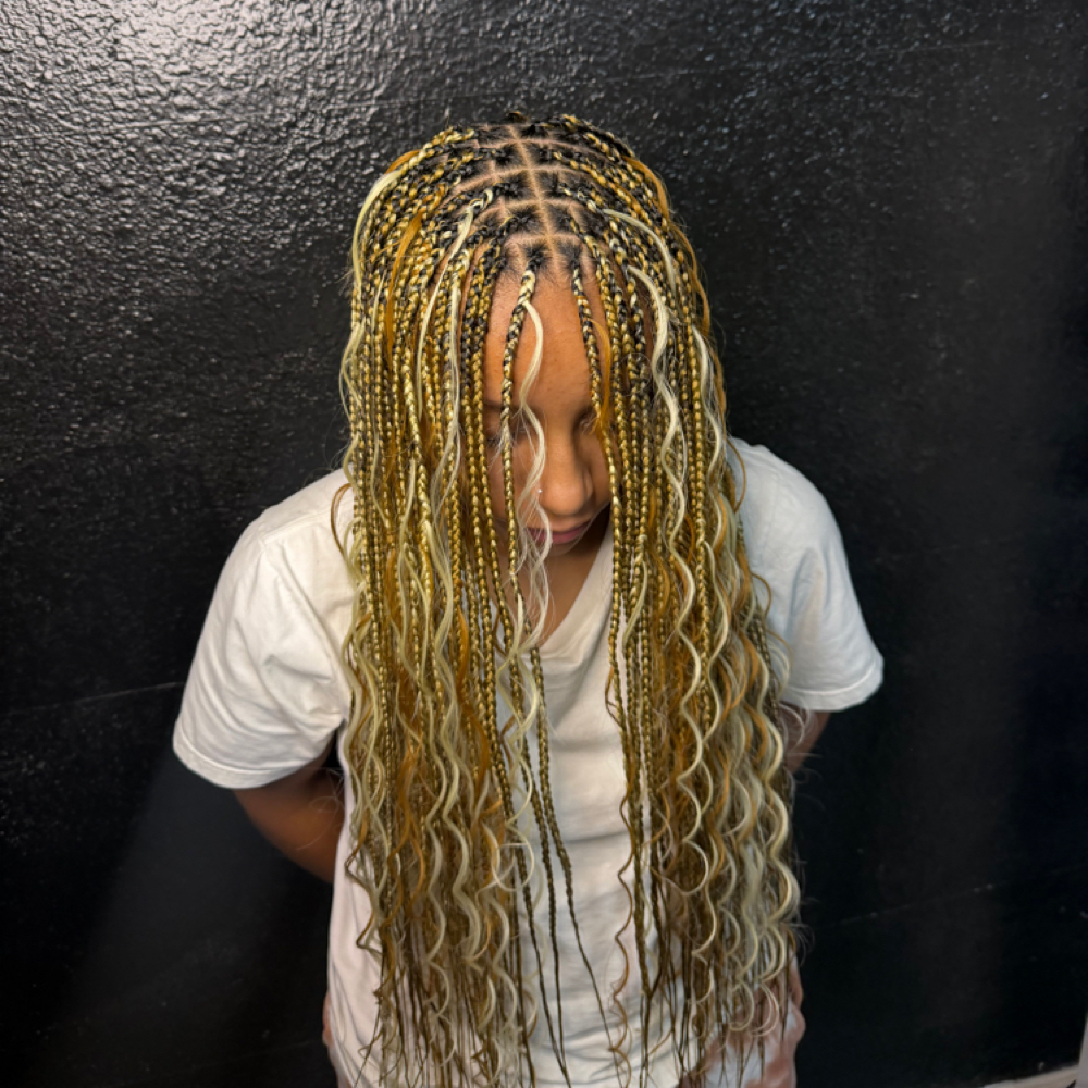 Small Boho Braids(waist Length) at Miracle Beauty House in Lubbock, TX