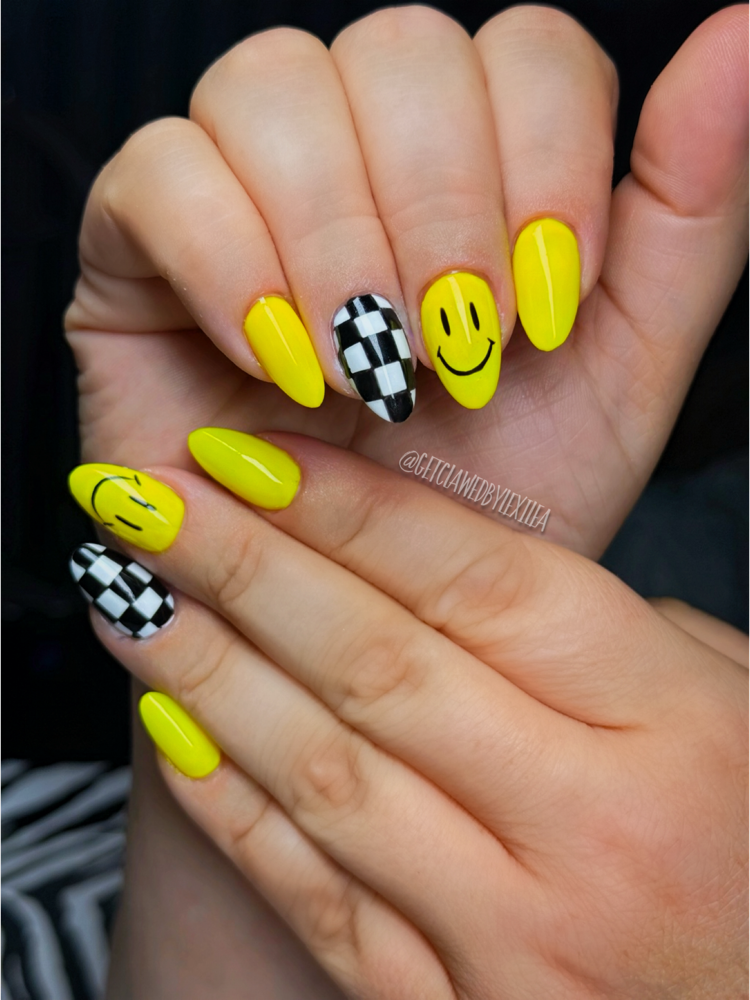 Custom Press On Service (S-M)