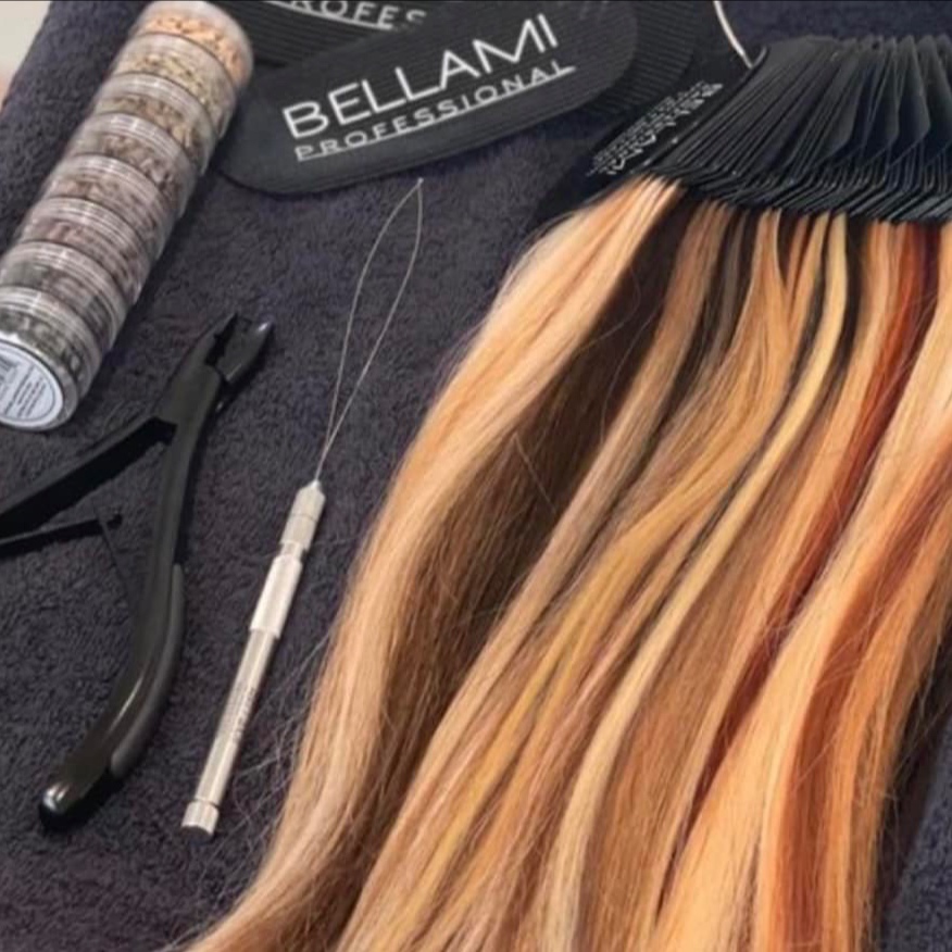 Hair Extension Install at The Mane Room in Stamping Ground, KY