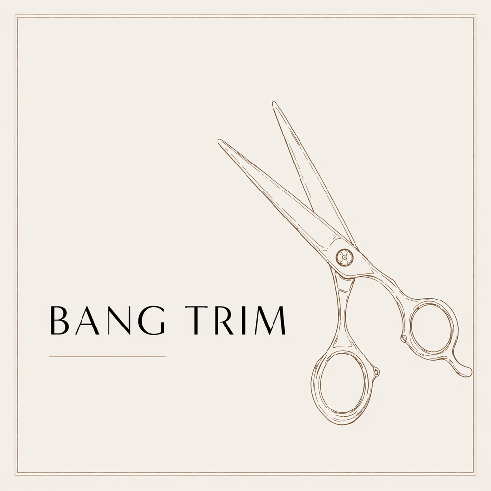 Bang Trim at Gilda at The Modern Mane Room Salon in Fairfield, CA