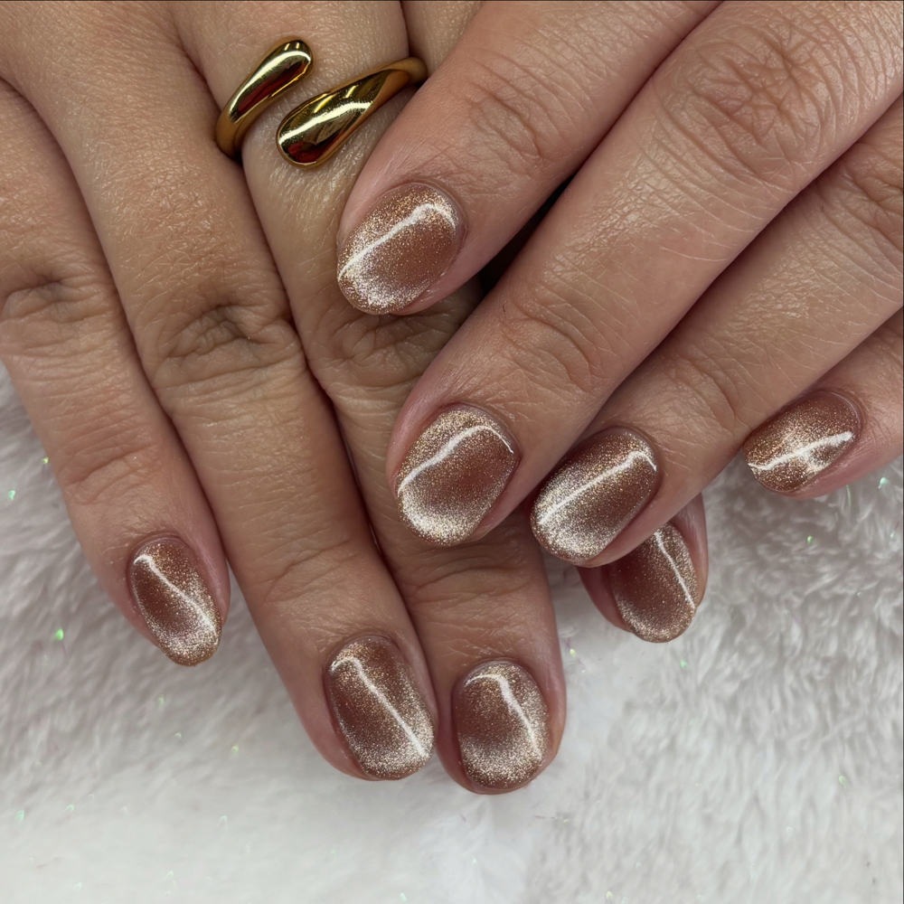 Cat Eye at Pink & polished Nail Studio in El Paso, TX