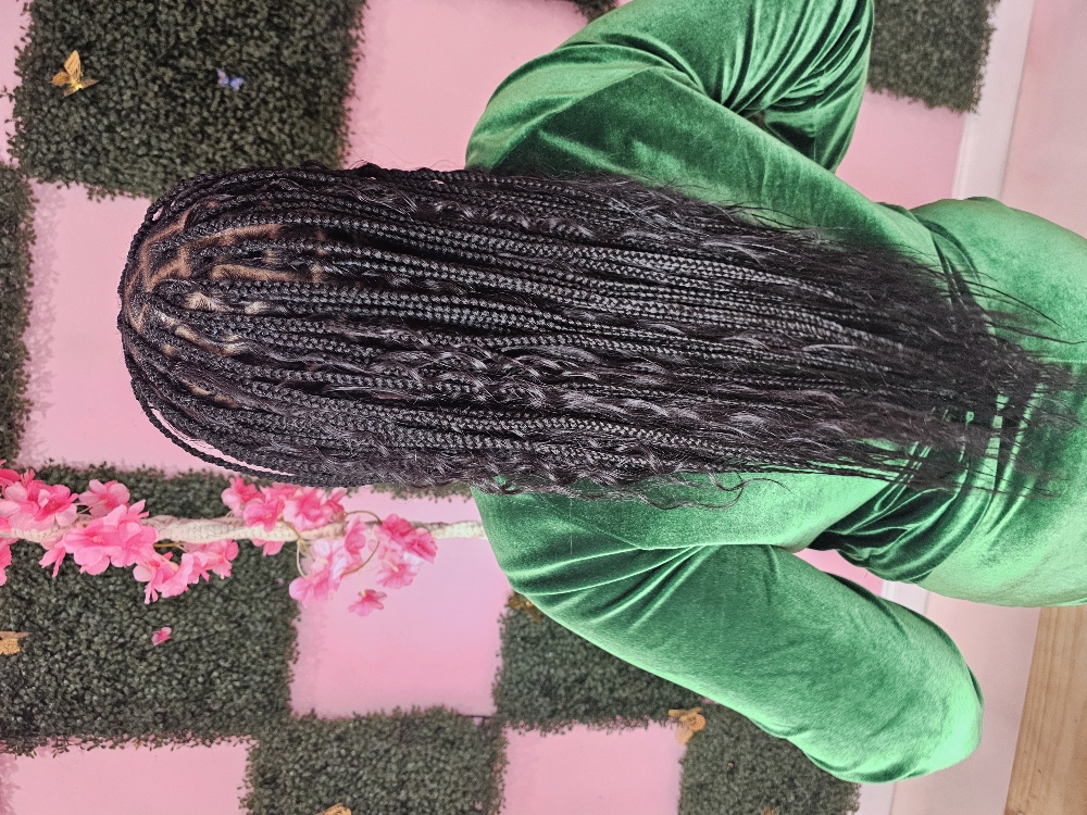 Smeduim Boho Braids
