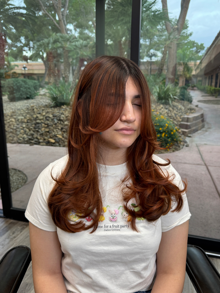 Short/Mid Length Custom Haircut