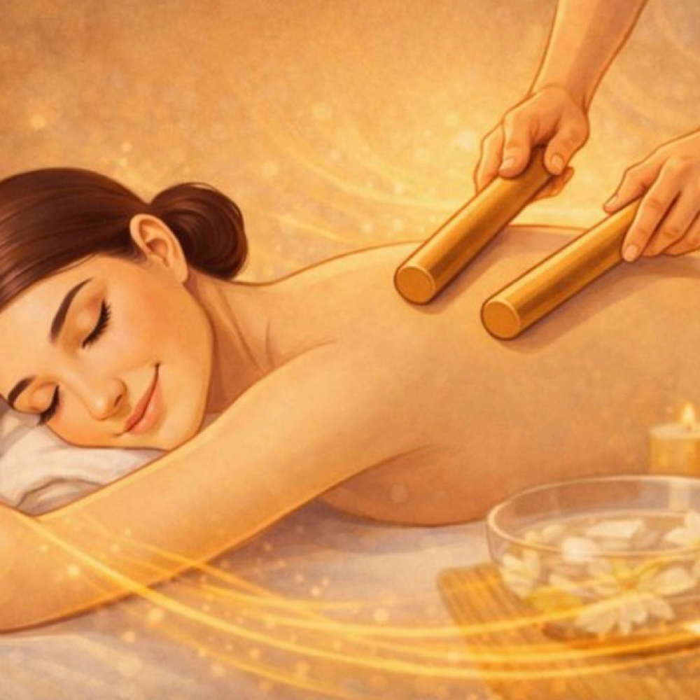 Warm Oil Thai Stick Massage