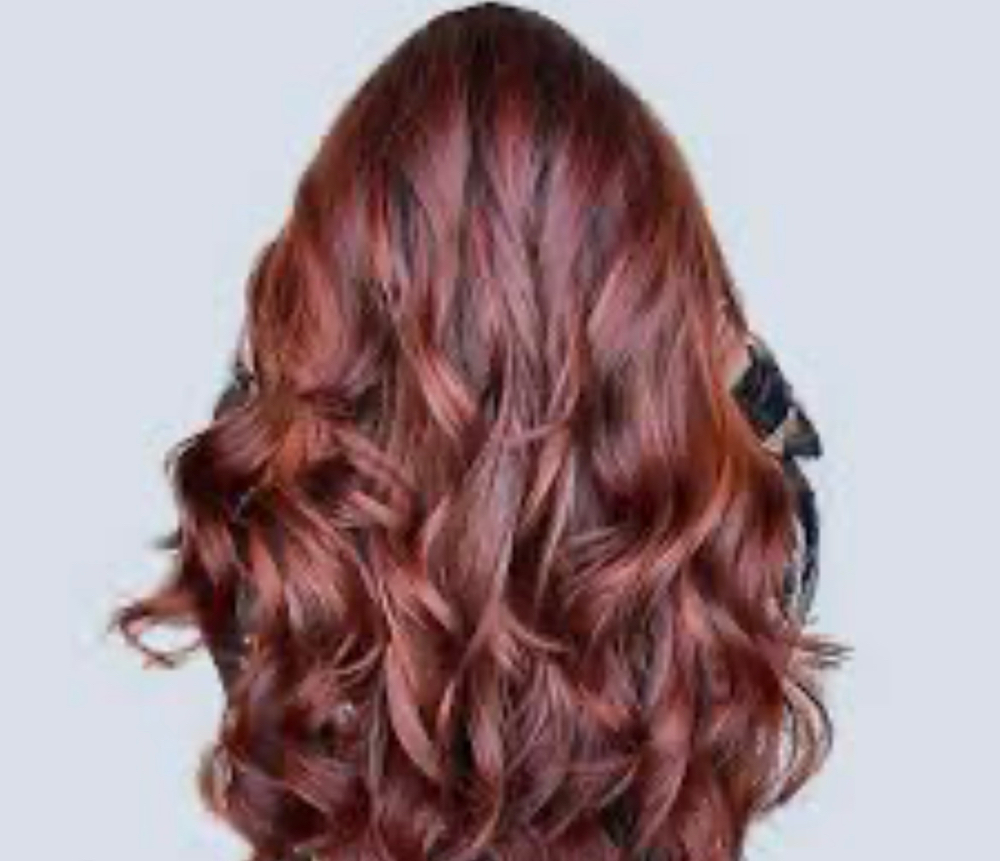 All Over Color And Blowdry