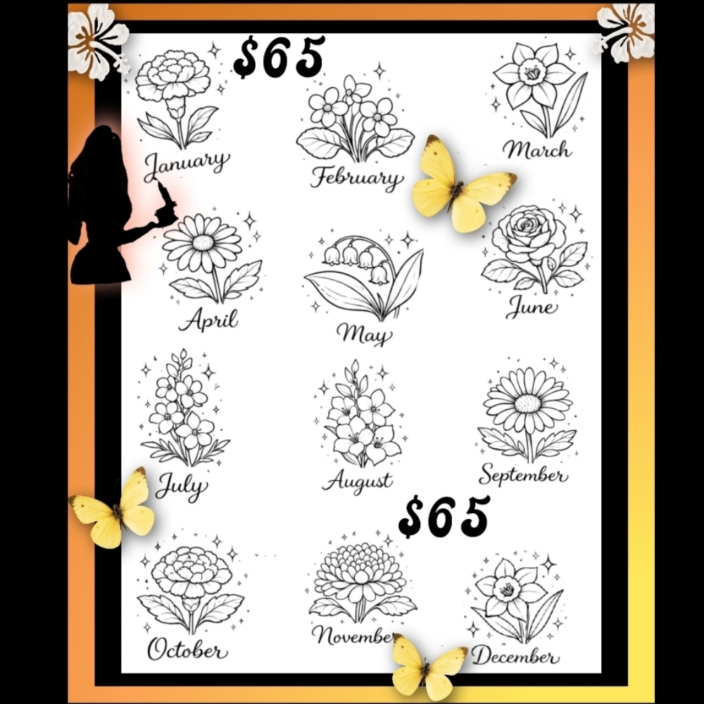 Birthday Month Flower Flash at Classic Brows By Shay in Reno, NV