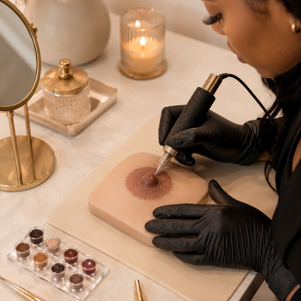 3D Areola Reconstruction at Restored Hue Paramedical Studio in Atlanta, GA