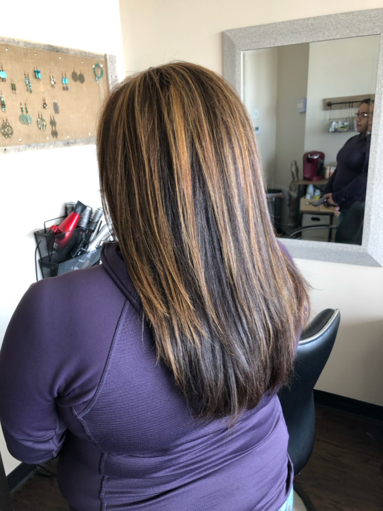 Half Head Color Service