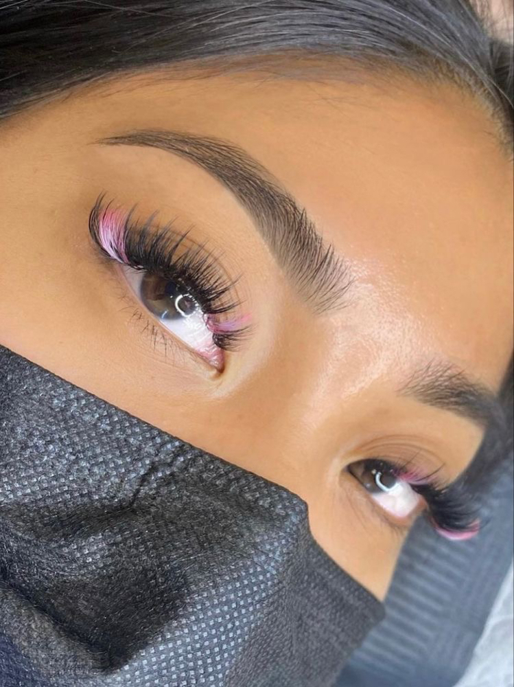 Color lashes