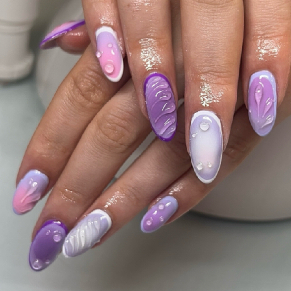 Airbrush/ombre Per Nail at Nails By Amanda in Thousand Oaks, CA