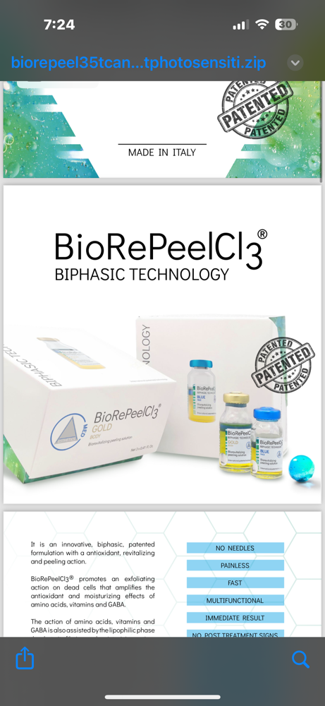 BiRePeelCl3 Package Of 3