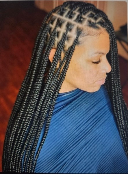 Knotless Individual Braids