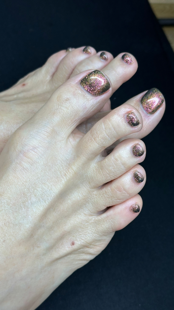 Dry Russian Gel Pedicure at THAT NAIL SPOT BY KAMILLAH in Gainesville, FL