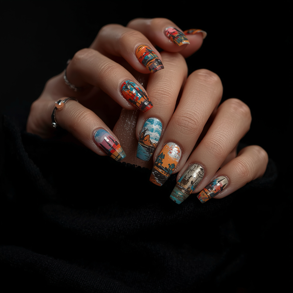 Themed Full Set at Christi Crylics in Midlothian, IL