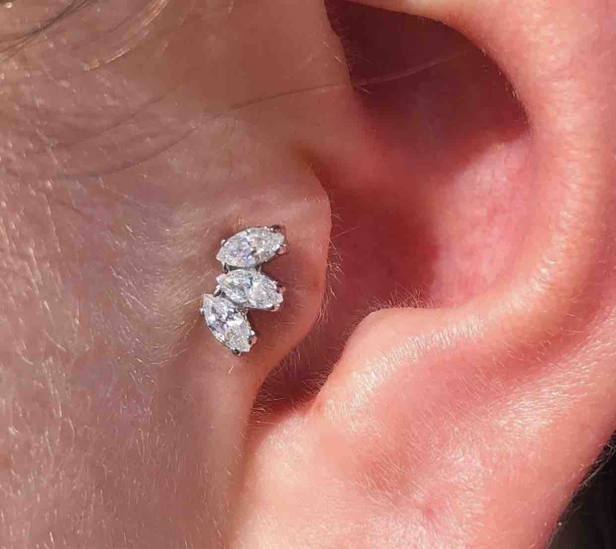 Tragus Piercing Age 13+