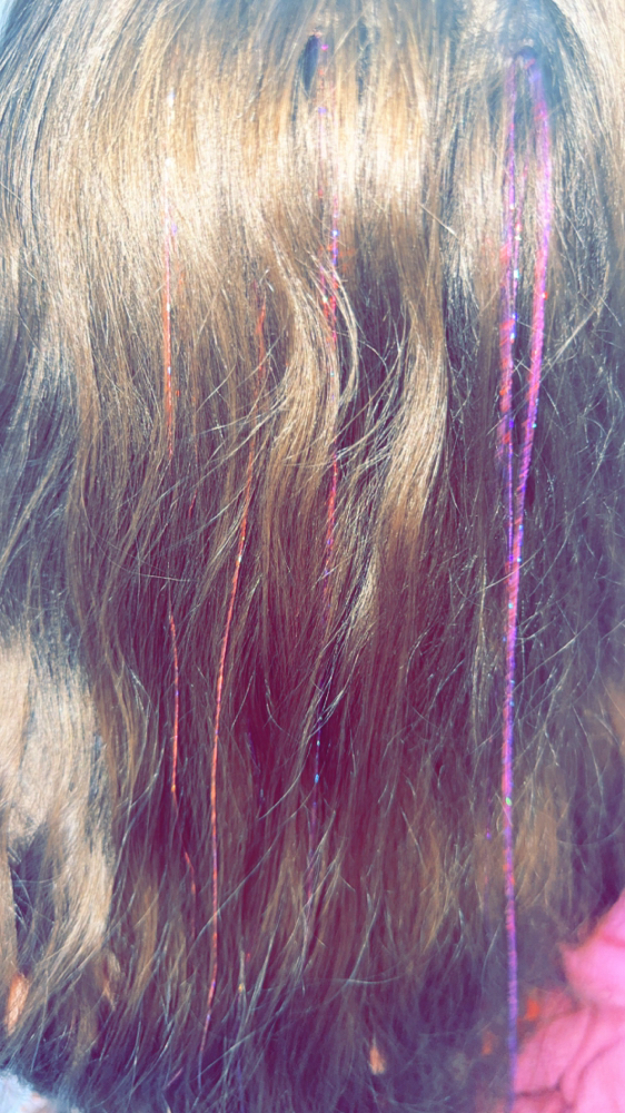 Hair Tinsel 6 Beads