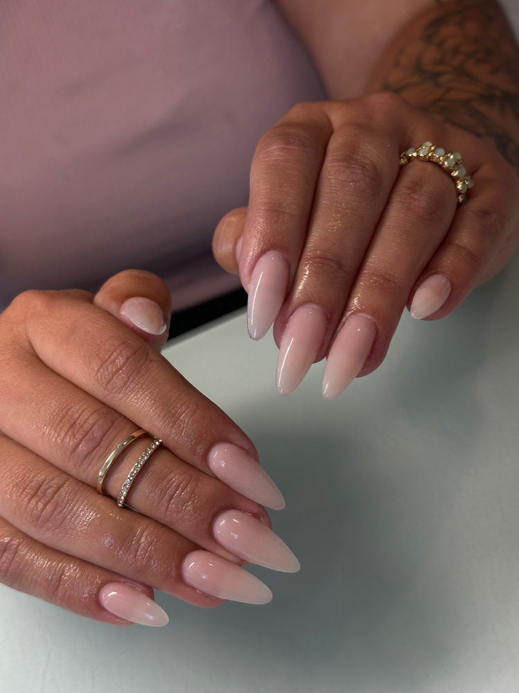 acrylic fill without design