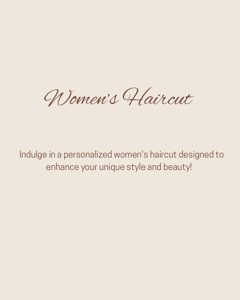 Womens Haircut