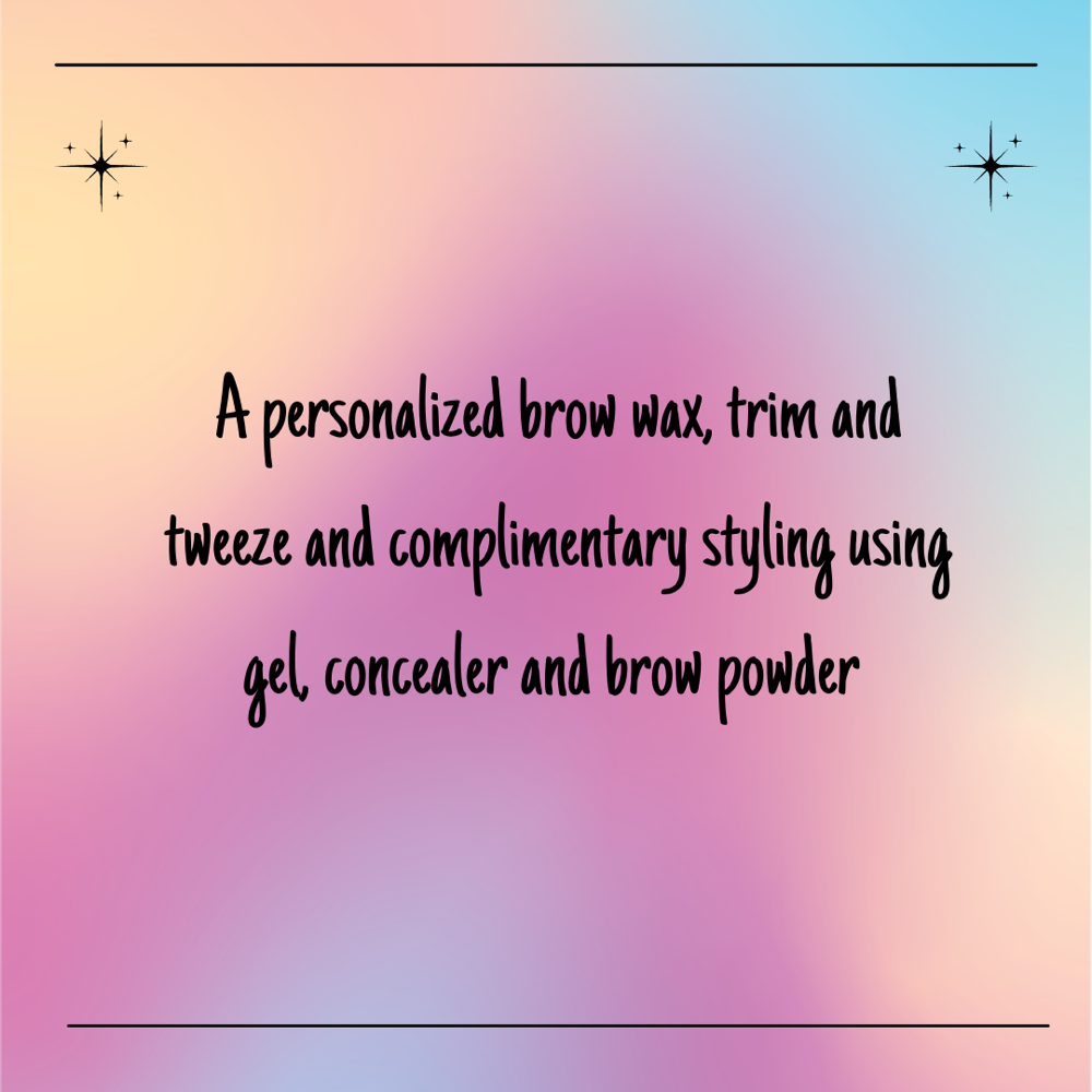 Brow Shaping