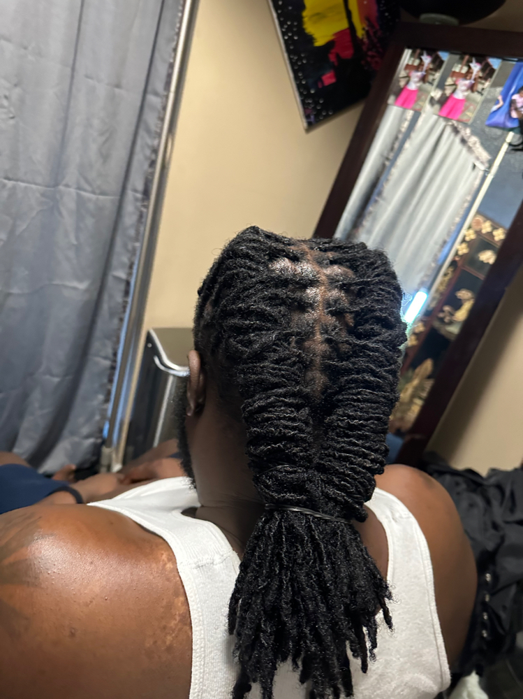 Interlock  Long dreads