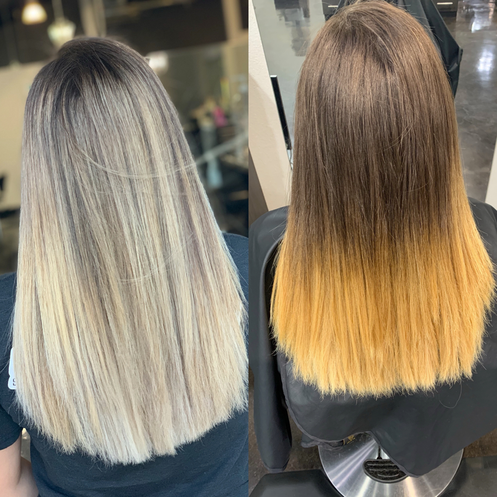 Blonding Transformation