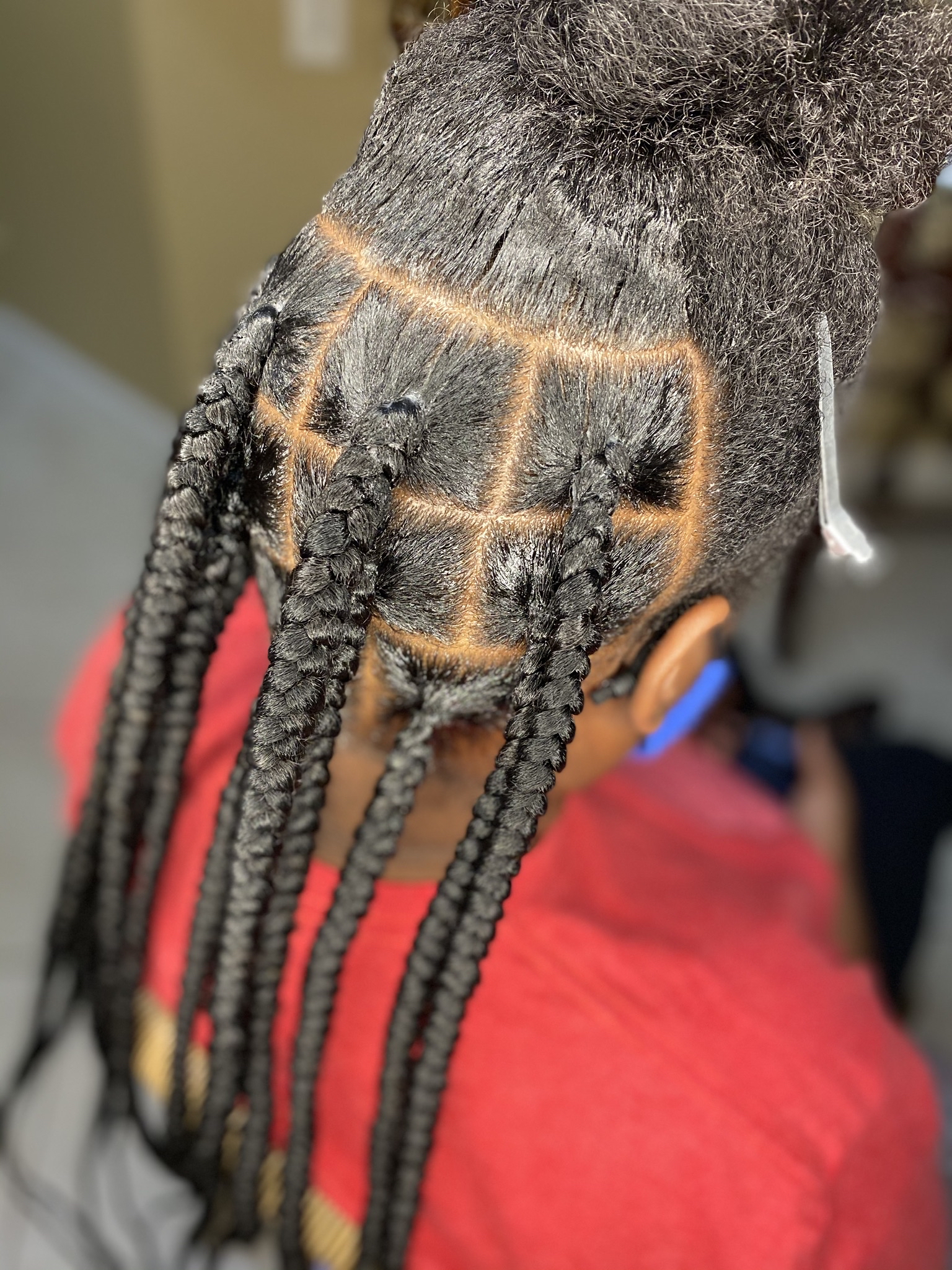 Large Knotless Past Butt Length