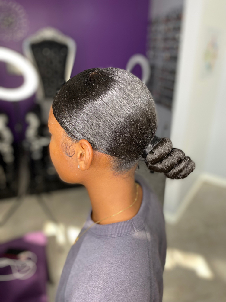 Slick Ponytails