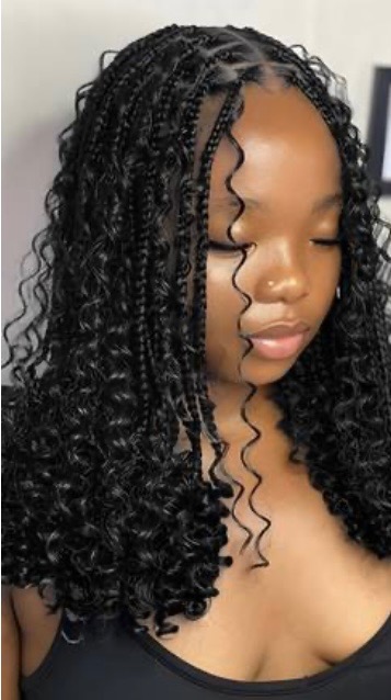 Knotless Goddess Box Braid Human