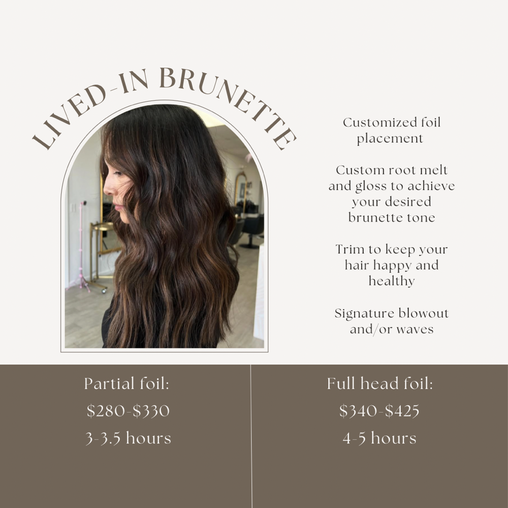 Lived-in brunette