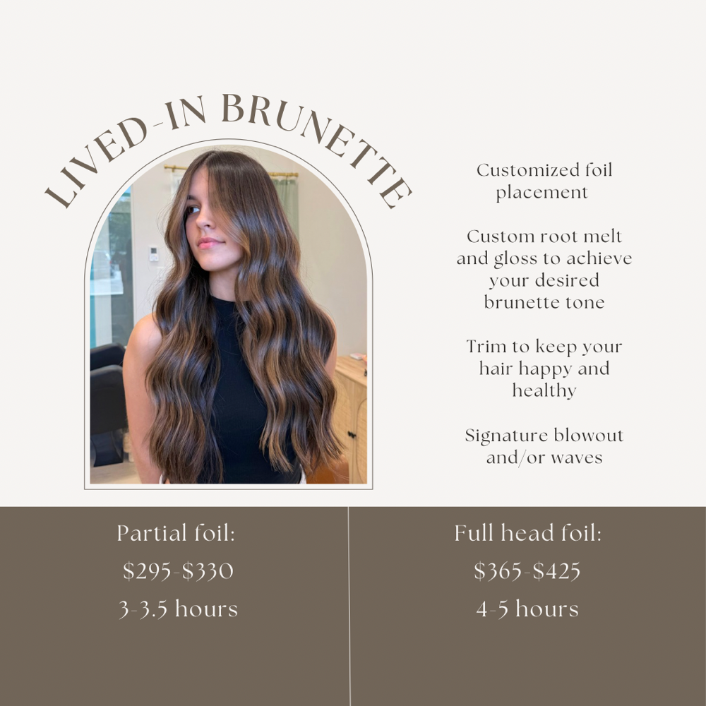 Lived-in brunette