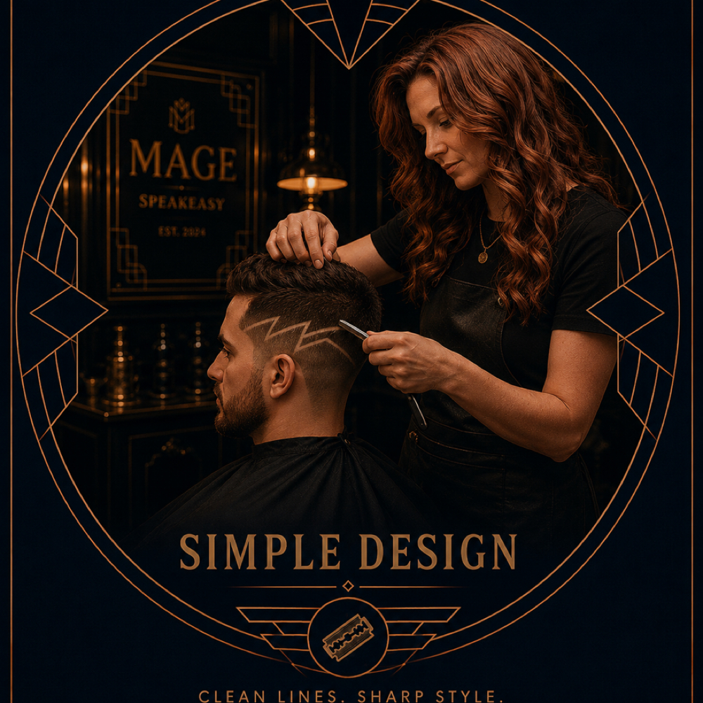 Simple Design at Mage Salon in West Des Moines, IA