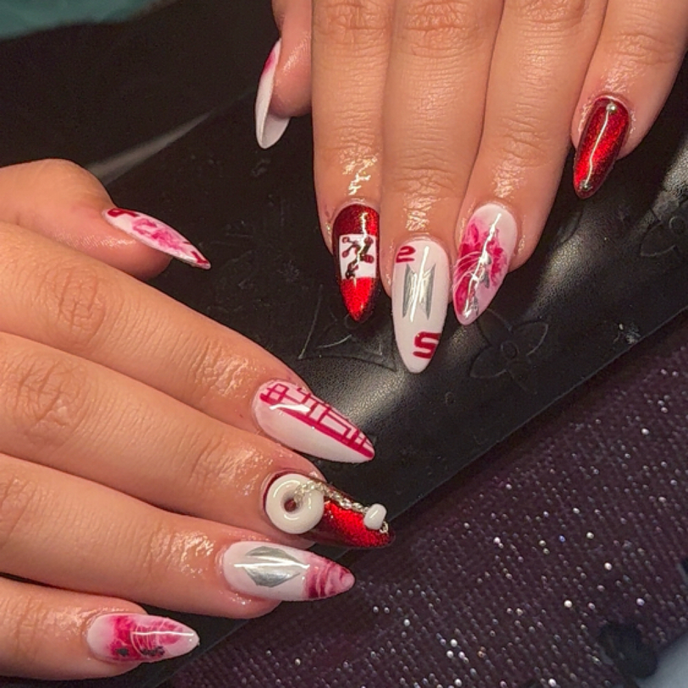 Gel x Full set Tier 4 at Gothedupbeauty in Brandon, FL