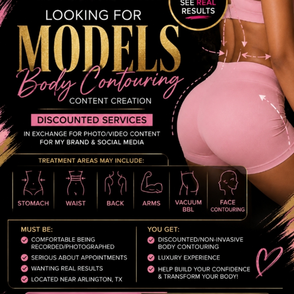Models For Body Contouring Content at Styled By Millie in Arlington, TX