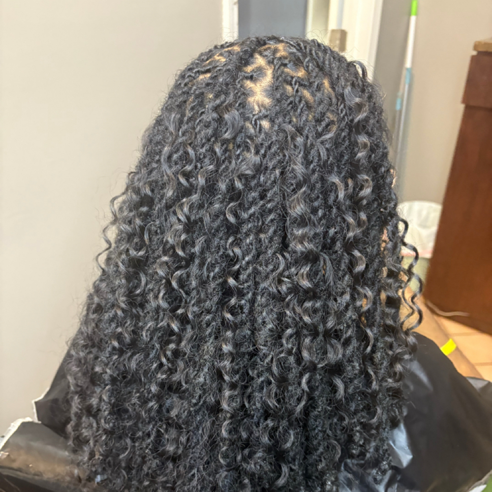 Boho 2stands at The Loc Nurse in Memphis, TN