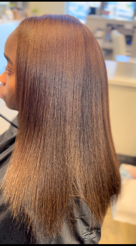 Blowout for Natural Curly Hair at Brooklyn Rose in Charlotte, NC